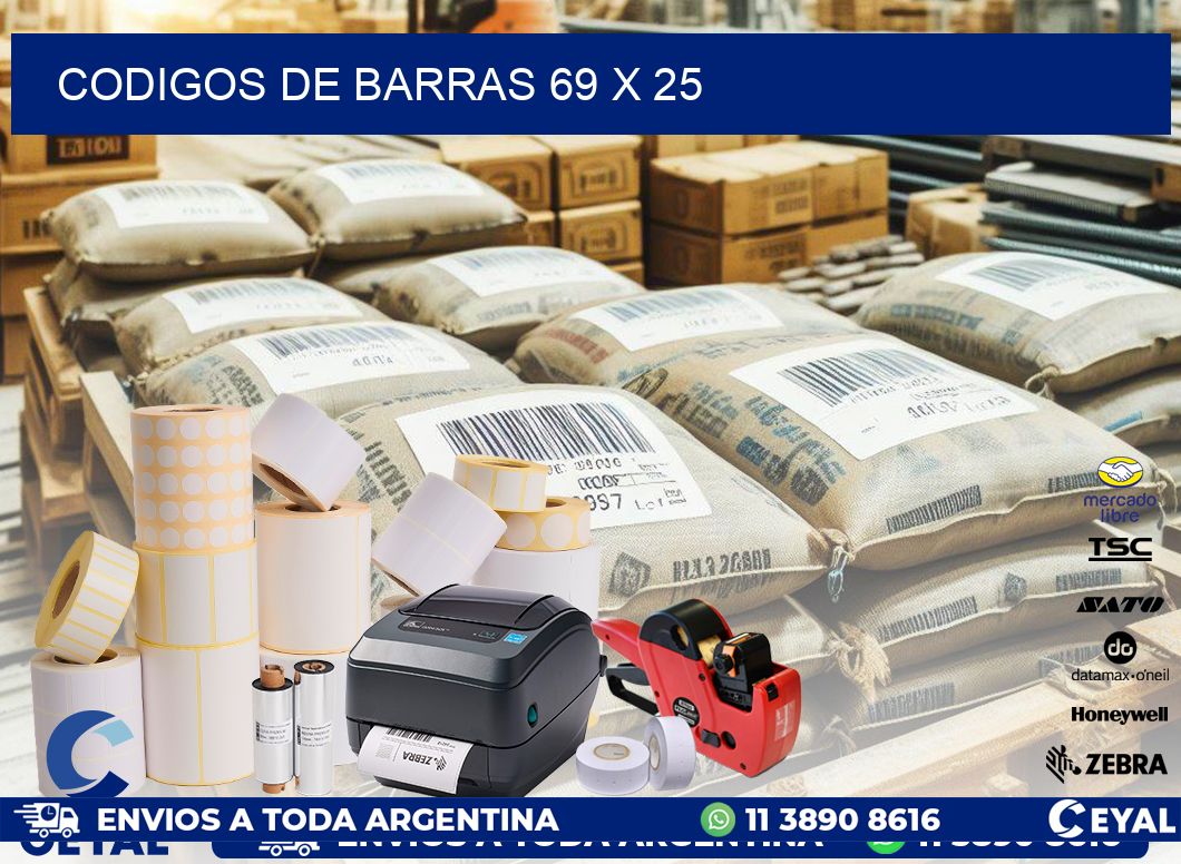 codigos de barras 69 x 25
