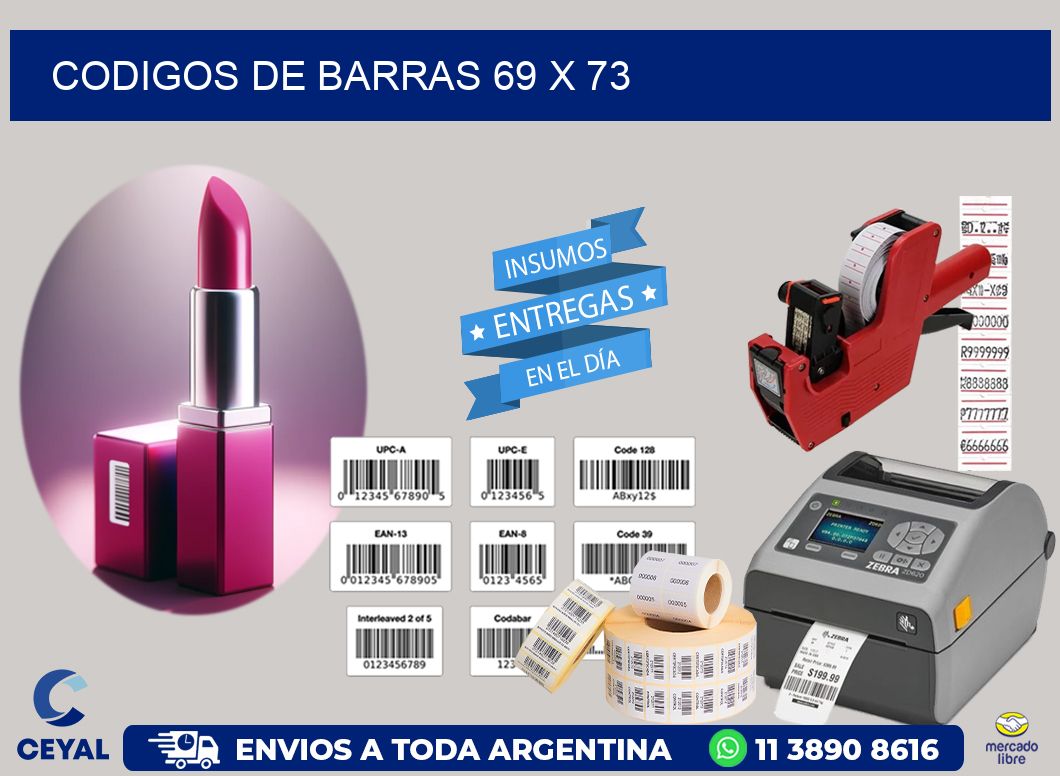codigos de barras 69 x 73