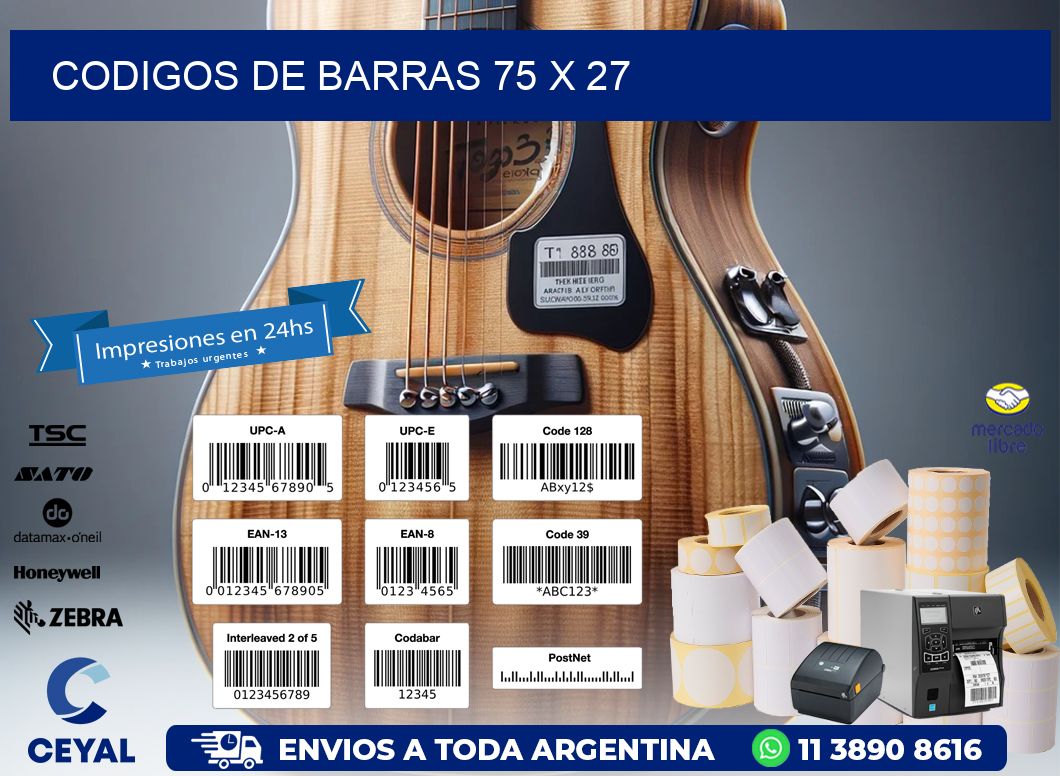 codigos de barras 75 x 27