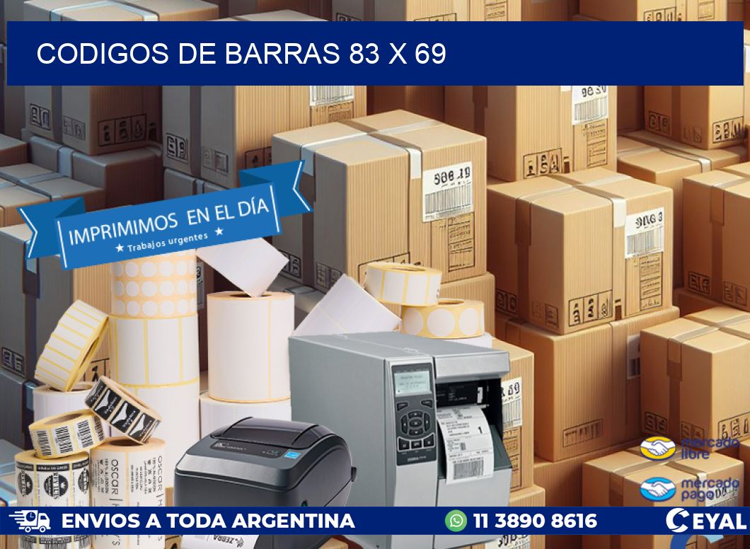 codigos de barras 83 x 69