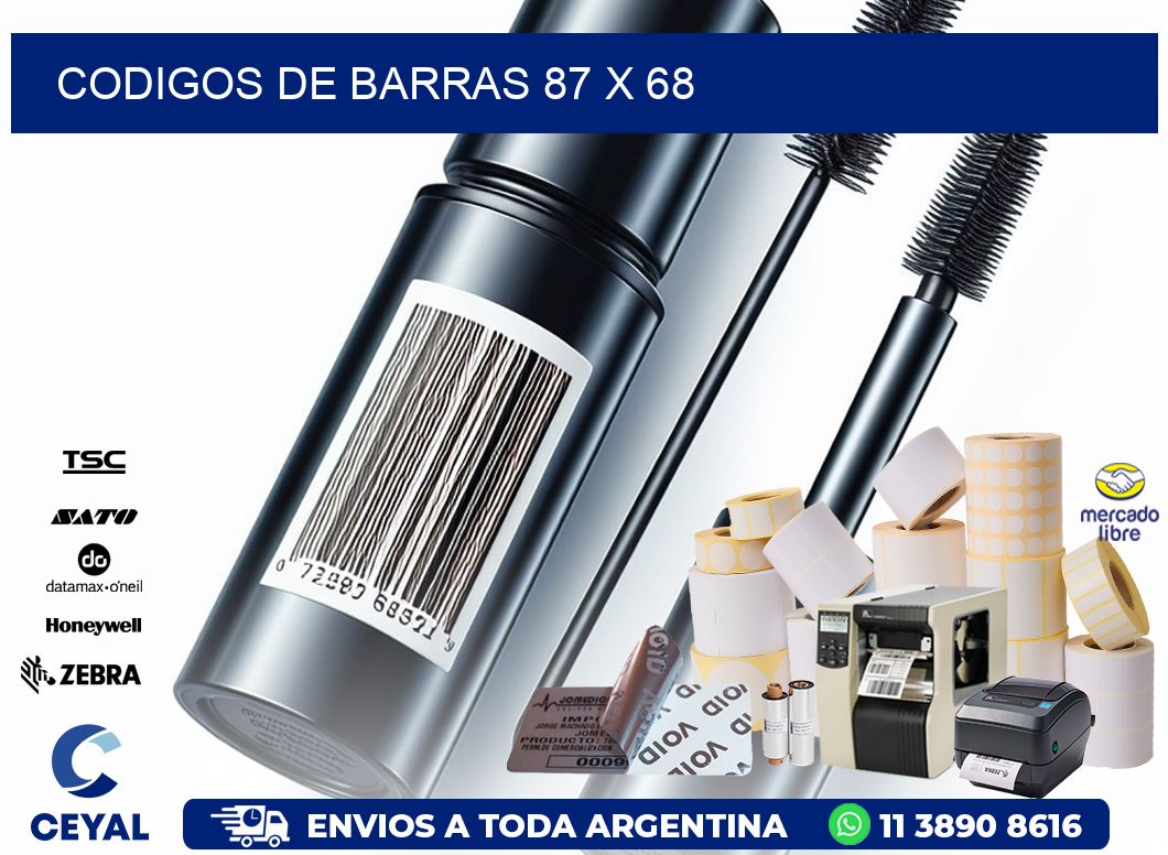 codigos de barras 87 x 68