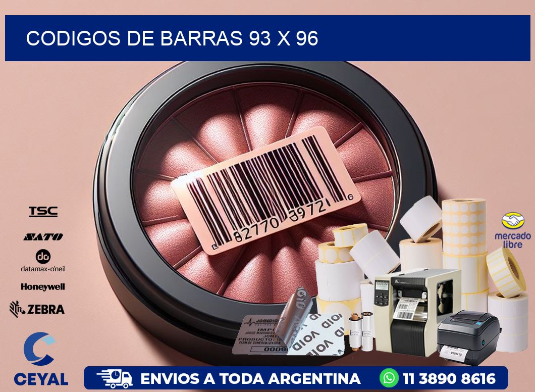 codigos de barras 93 x 96