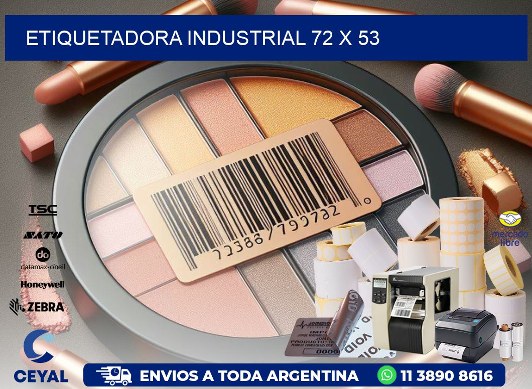 etiquetadora industrial 72 x 53