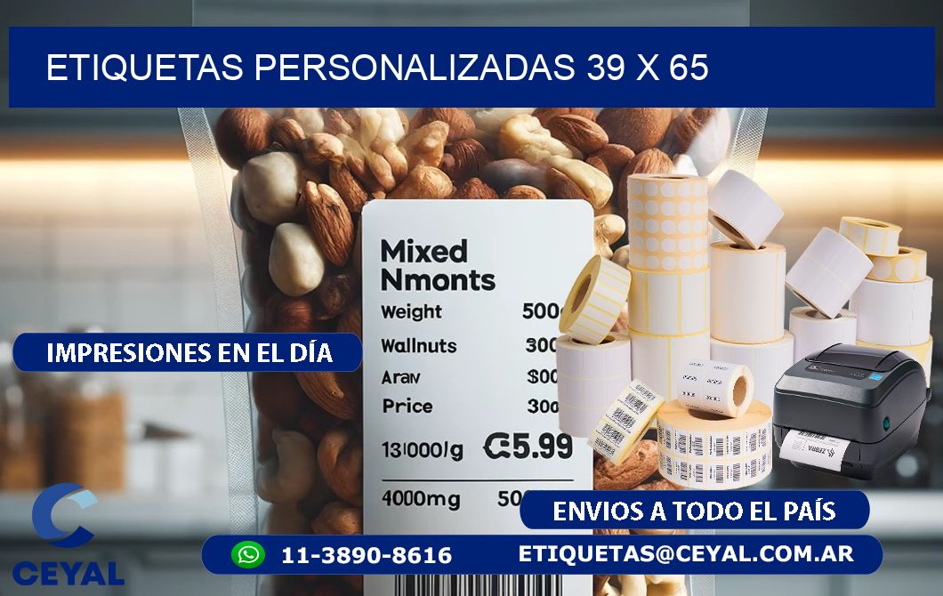 etiquetas personalizadas 39 x 65