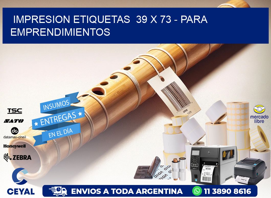 impresion etiquetas  39 x 73 – para emprendimientos