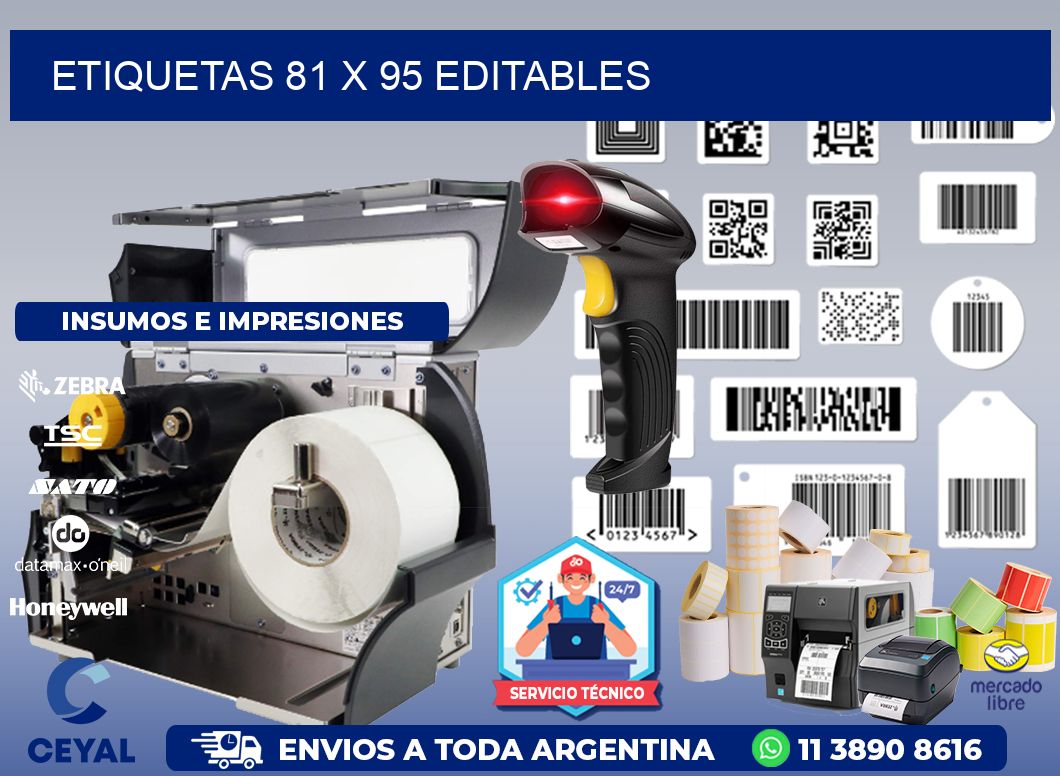 ETIQUETAS 81 x 95 EDITABLES