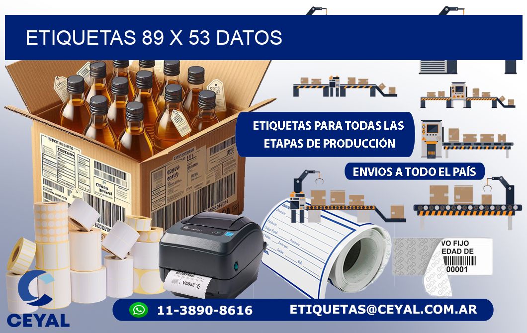 ETIQUETAS 89 x 53 DATOS