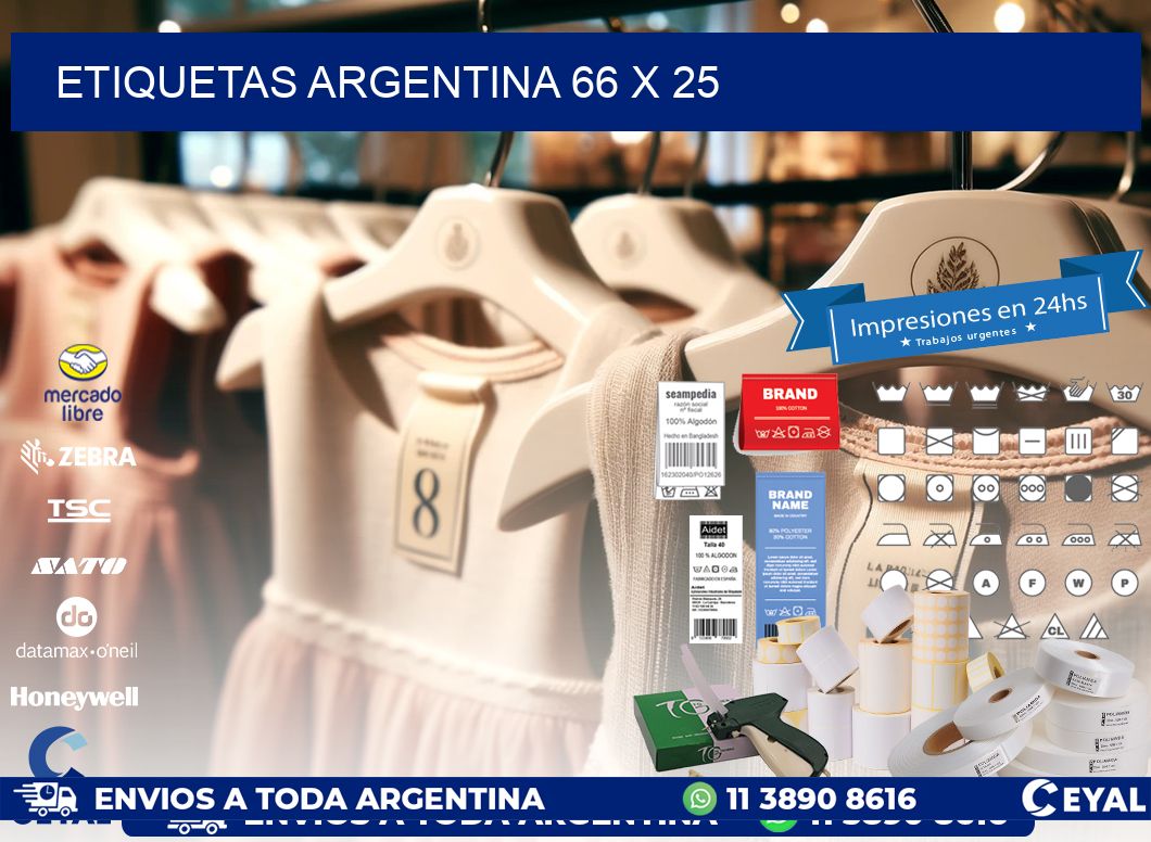 etiquetas argentina 66 x 25