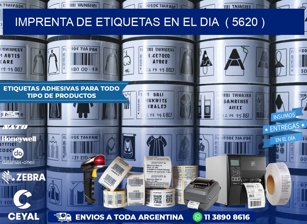 imprenta de etiquetas en el dia  ( 5620 )