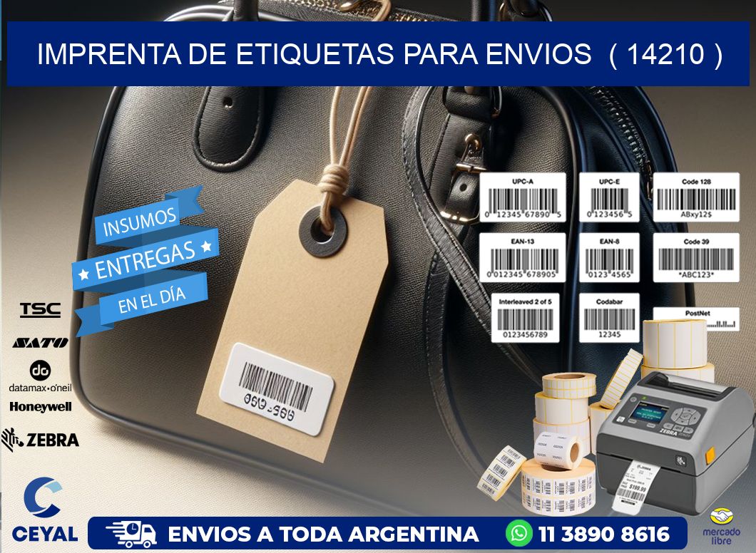 imprenta de etiquetas para envios ( 14210 )