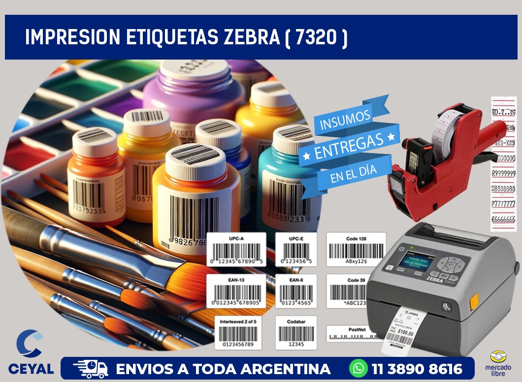 impresion etiquetas zebra ( 7320 )
