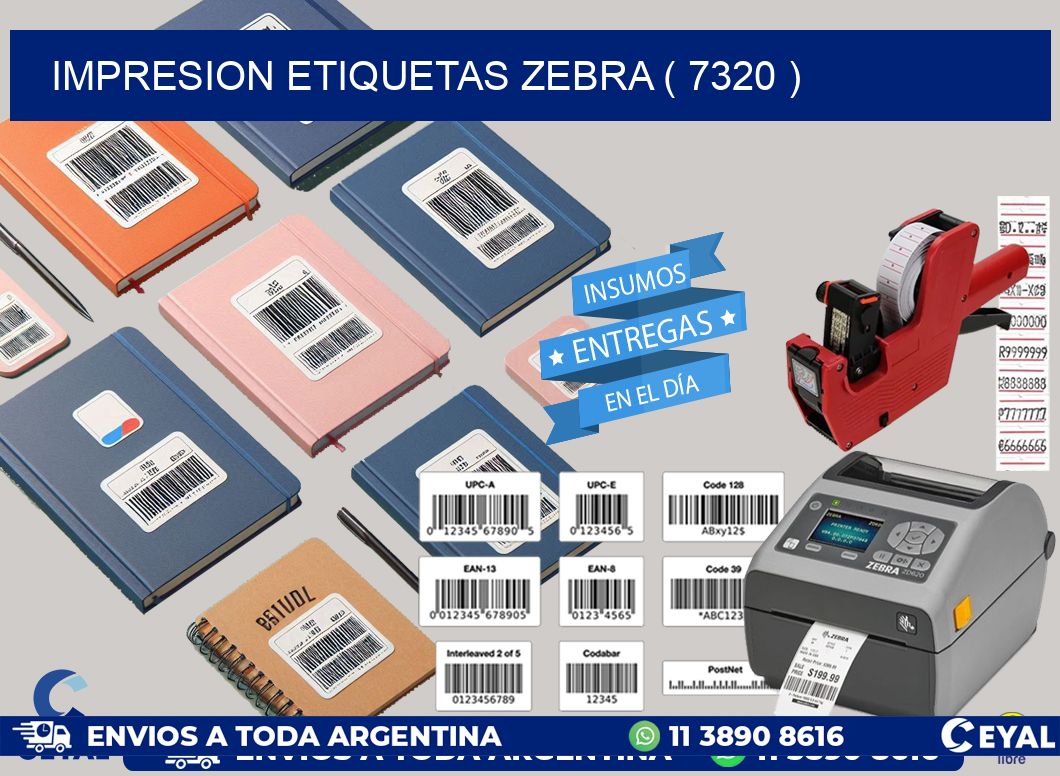 impresion etiquetas zebra ( 7320 )