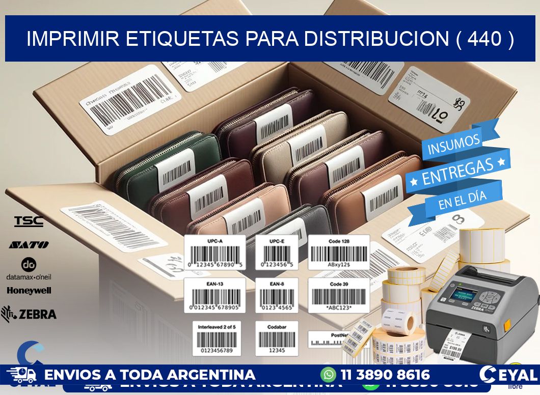 imprimir etiquetas para distribucion ( 440 )