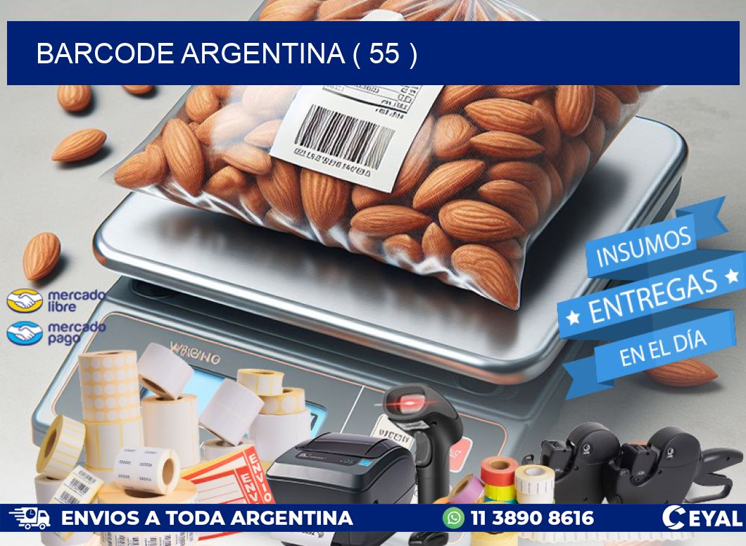 BARCODE ARGENTINA ( 55 )