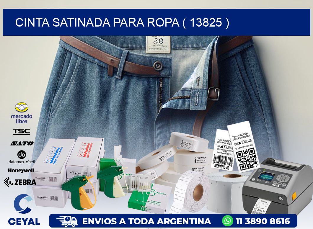 CINTA SATINADA PARA ROPA ( 13825 )