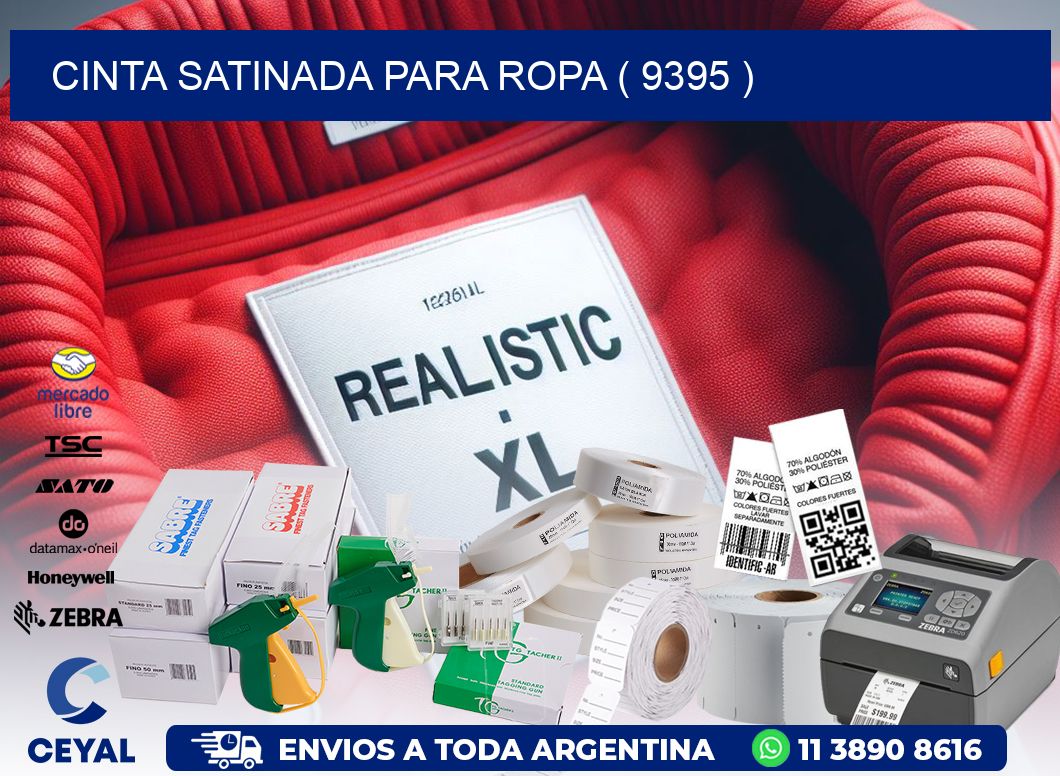 CINTA SATINADA PARA ROPA ( 9395 )