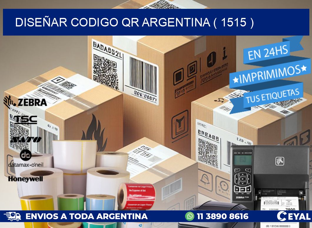 DISEÑAR CODIGO QR ARGENTINA ( 1515 )