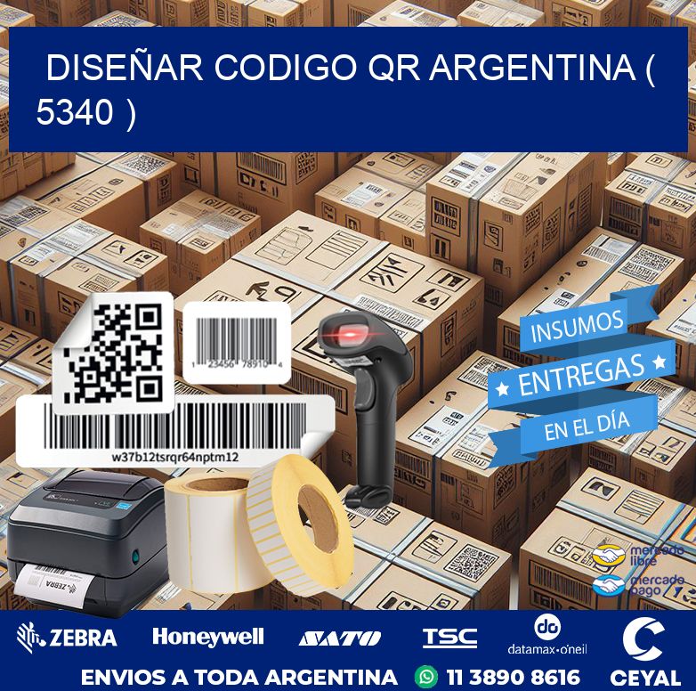 DISEÑAR CODIGO QR ARGENTINA ( 5340 )