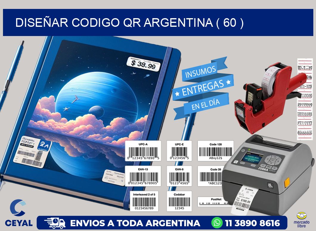 DISEÑAR CODIGO QR ARGENTINA ( 60 )