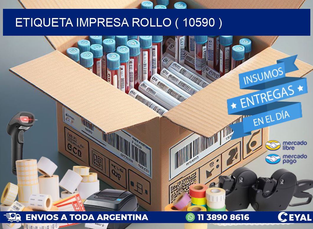 ETIQUETA IMPRESA ROLLO ( 10590 )