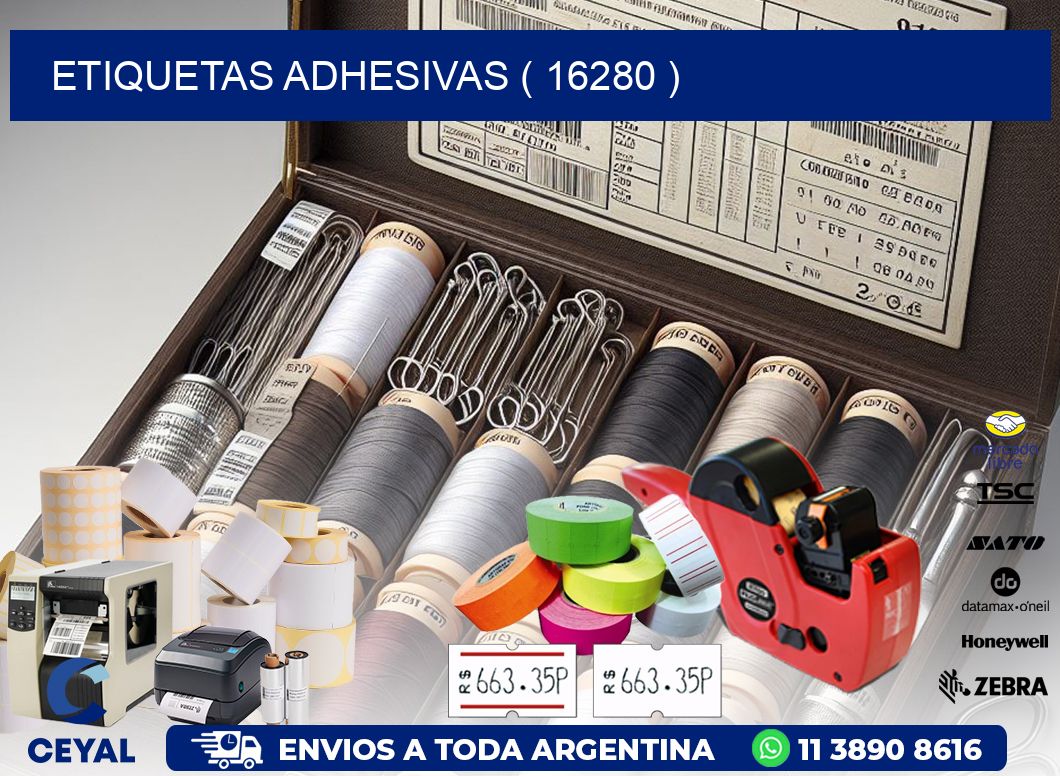 ETIQUETAS ADHESIVAS ( 16280 )