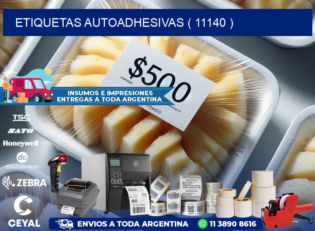 ETIQUETAS AUTOADHESIVAS ( 11140 )