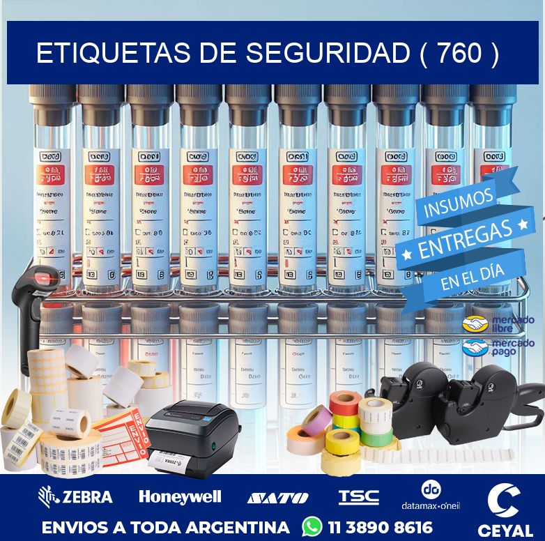 ETIQUETAS DE SEGURIDAD ( 760 )
