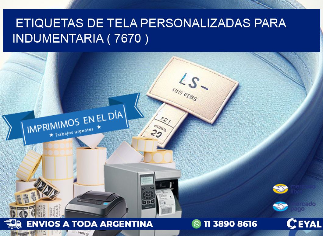 ETIQUETAS DE TELA PERSONALIZADAS PARA INDUMENTARIA ( 7670 )