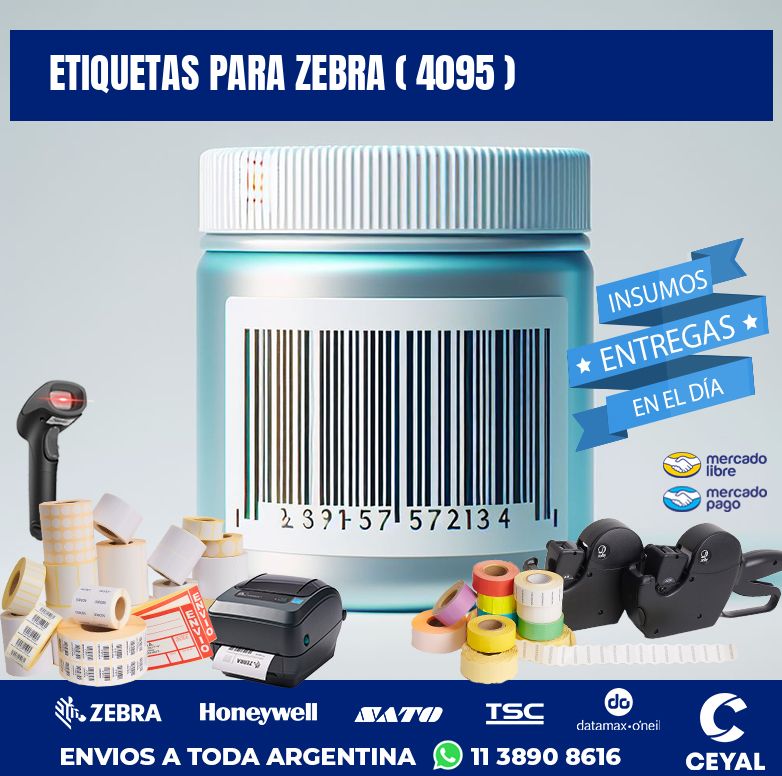ETIQUETAS PARA ZEBRA ( 4095 )