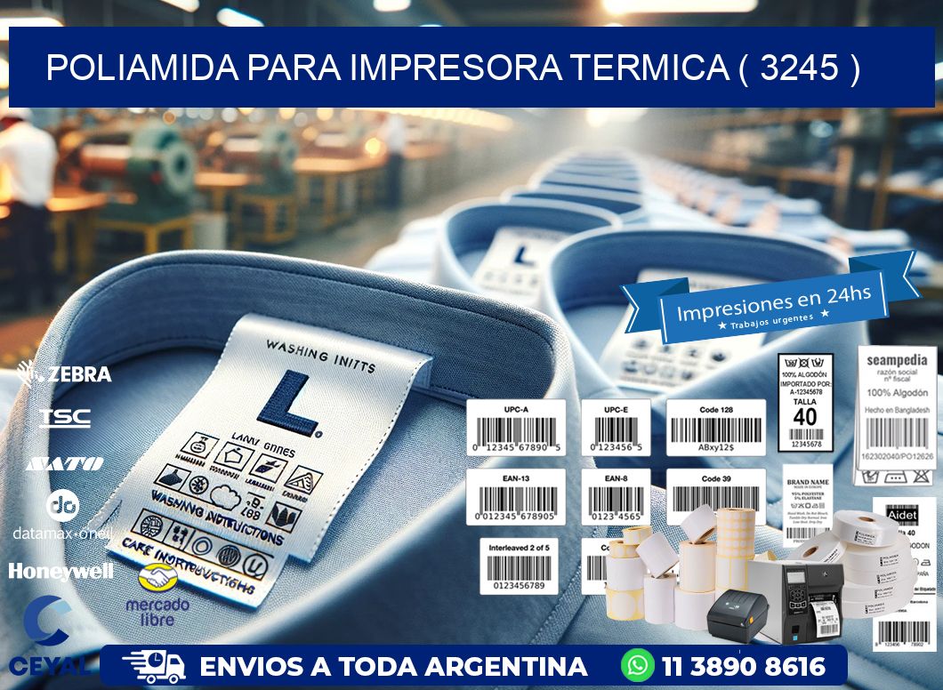 POLIAMIDA PARA IMPRESORA TERMICA ( 3245 )