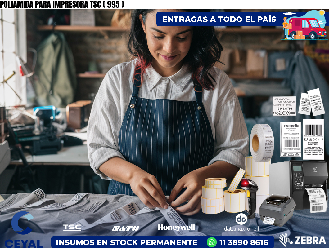 POLIAMIDA PARA IMPRESORA TSC ( 995 )