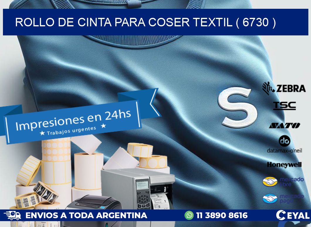 ROLLO DE CINTA PARA COSER TEXTIL ( 6730 )