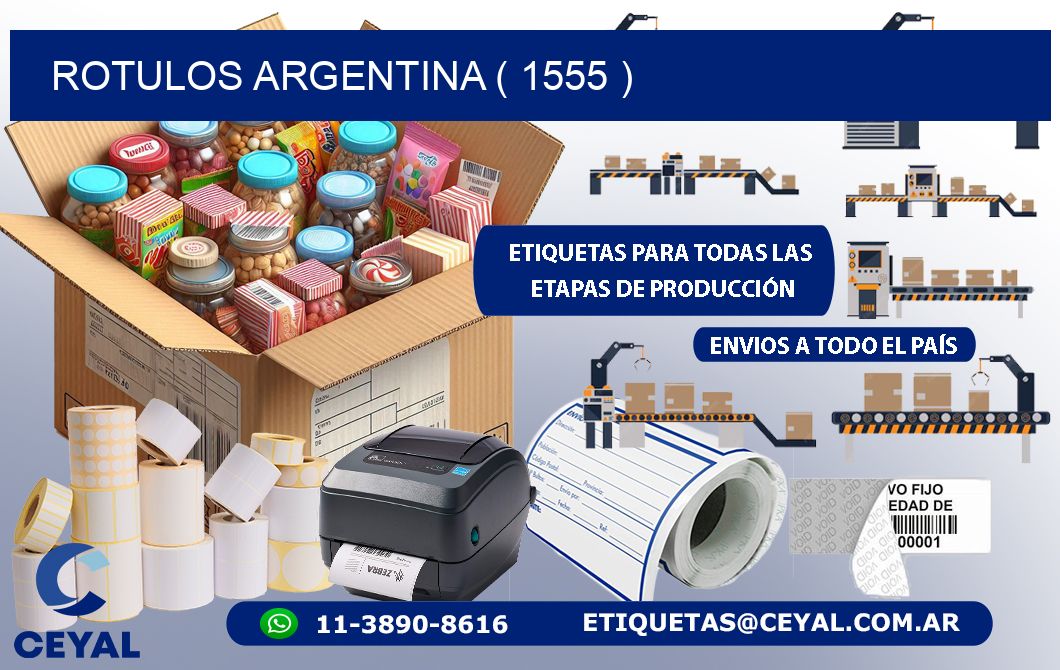 ROTULOS ARGENTINA ( 1555 )