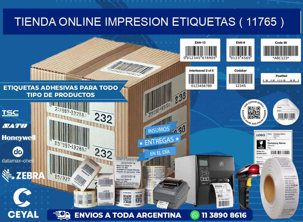 TIENDA ONLINE IMPRESION ETIQUETAS ( 11765 )
