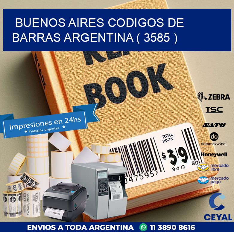 buenos aires codigos de barras argentina ( 3585 )
