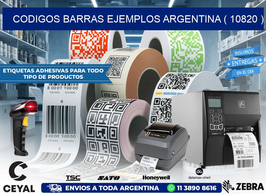 codigos barras ejemplos argentina ( 10820 )