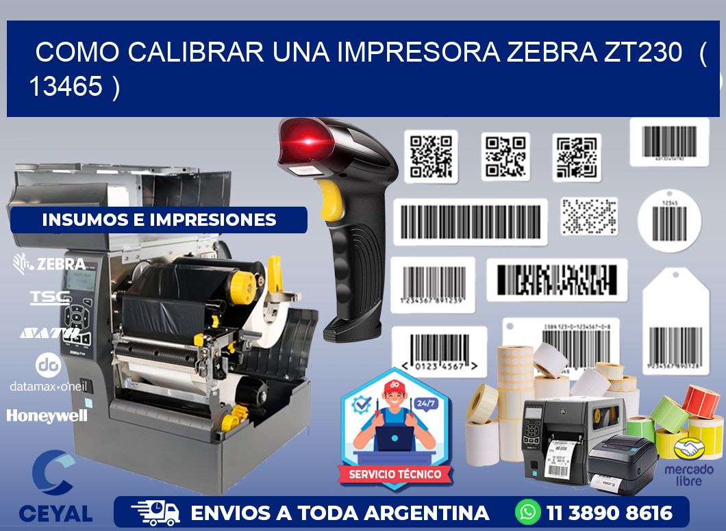 como calibrar una impresora zebra zt230  ( 13465 )
