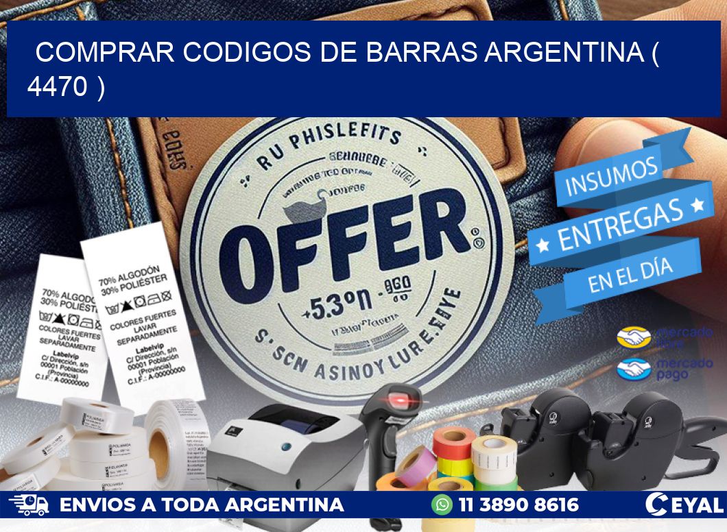 comprar codigos de barras argentina ( 4470 )