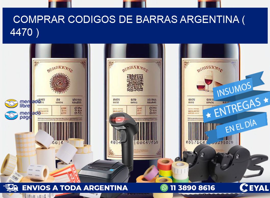 comprar codigos de barras argentina ( 4470 )