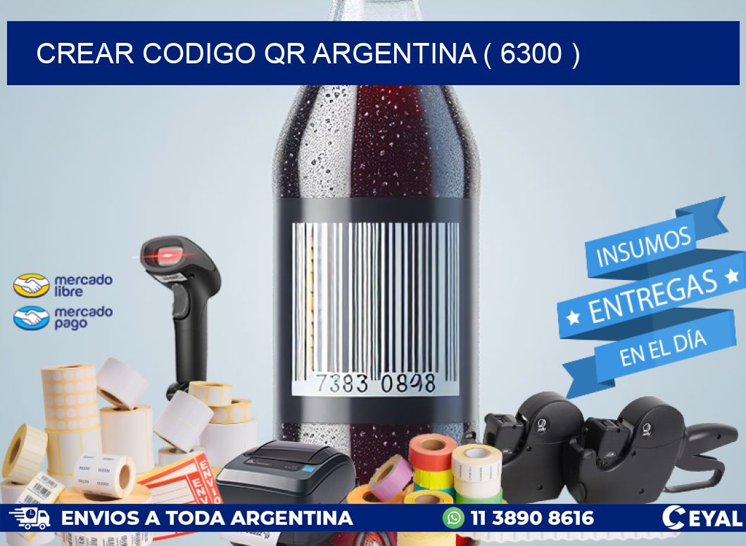 crear codigo qr argentina ( 6300 )