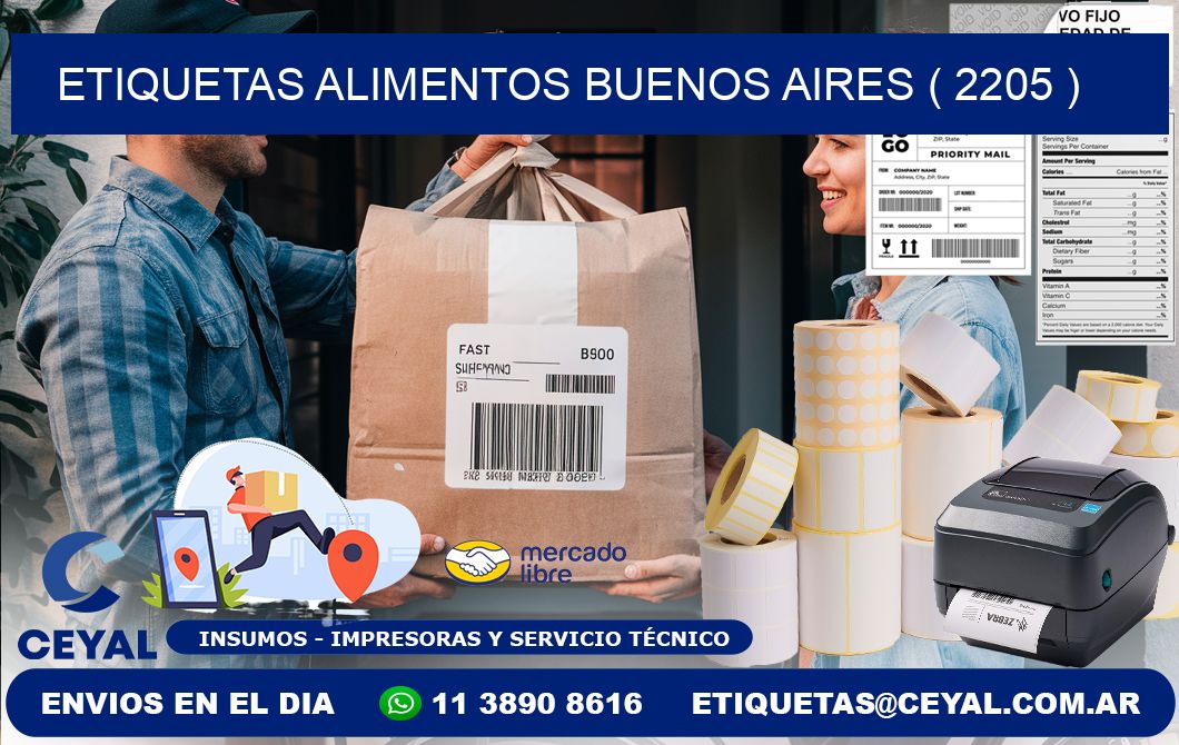 etiquetas alimentos buenos aires ( 2205 )