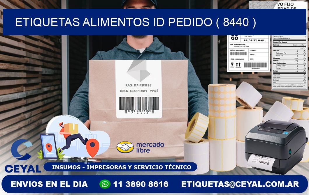 etiquetas alimentos id pedido ( 8440 )