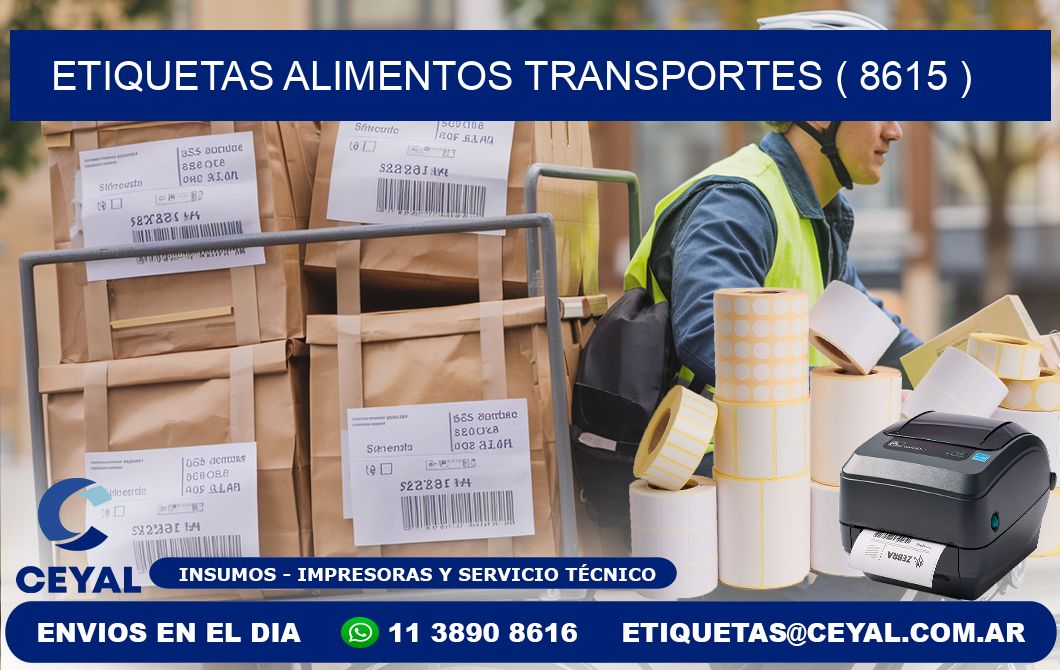 etiquetas alimentos transportes ( 8615 )