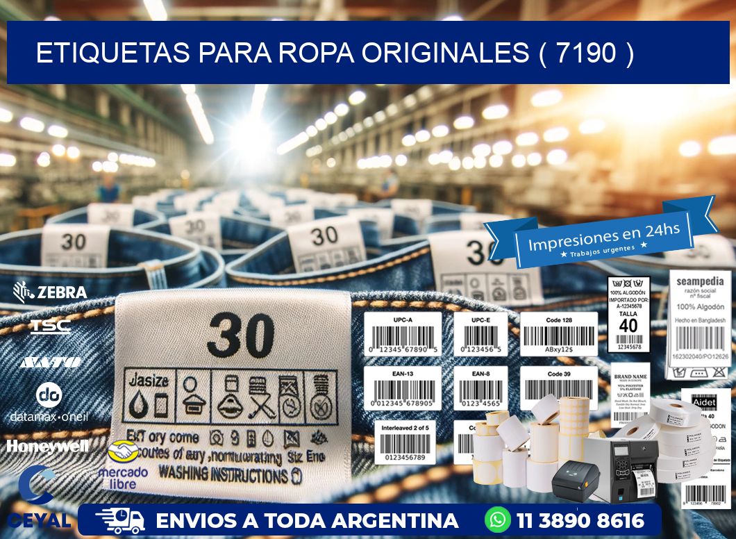 etiquetas para ropa originales ( 7190 )