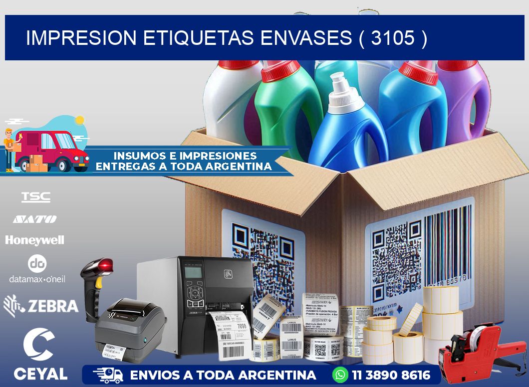 impresion etiquetas envases ( 3105 )