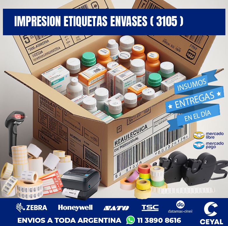 impresion etiquetas envases ( 3105 )