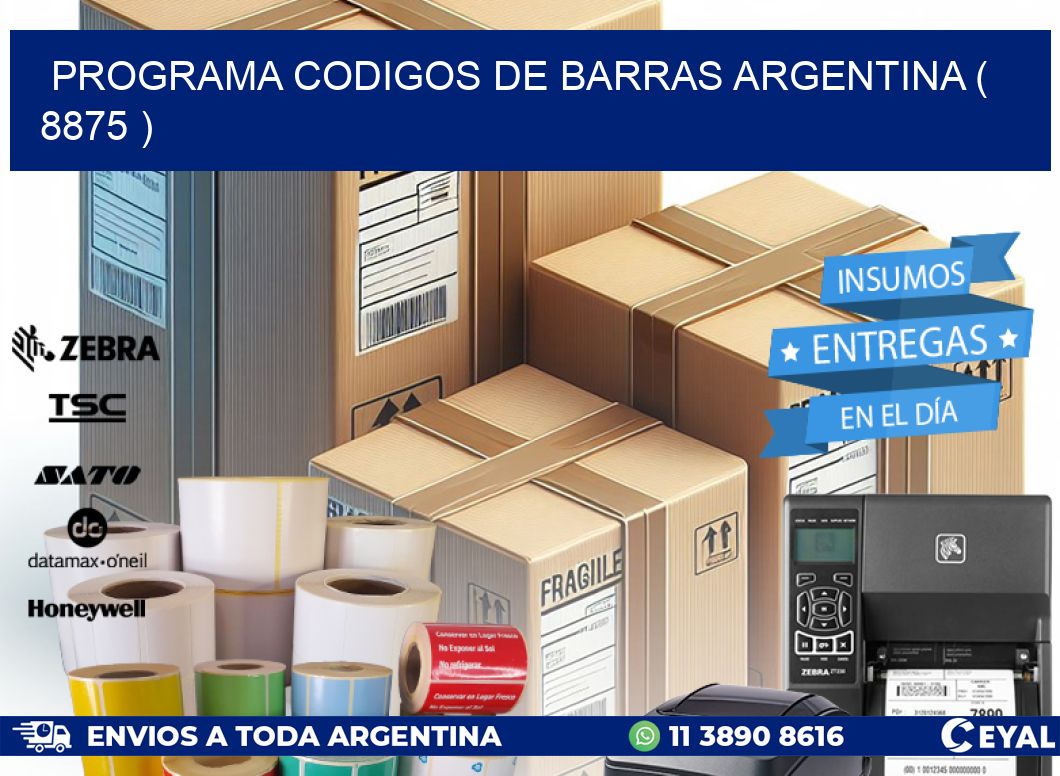 programa codigos de barras argentina ( 8875 )