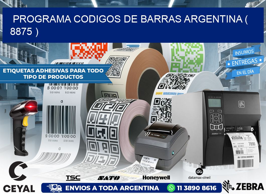 programa codigos de barras argentina ( 8875 )