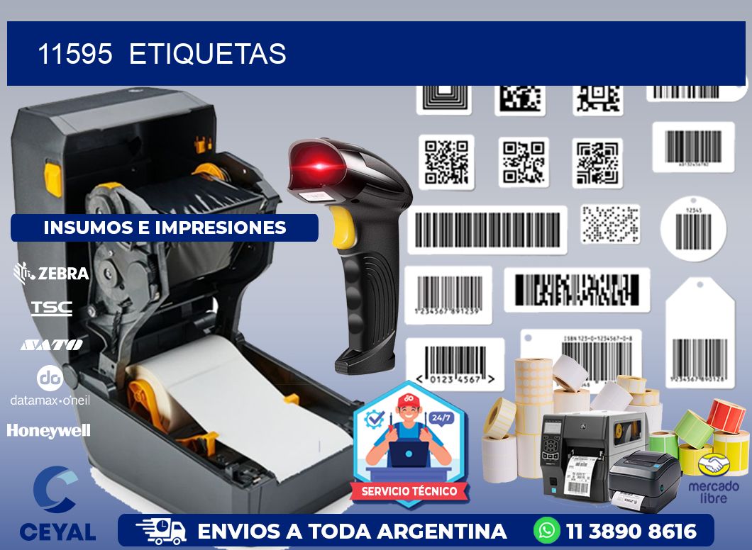 11595 ETIQUETAS