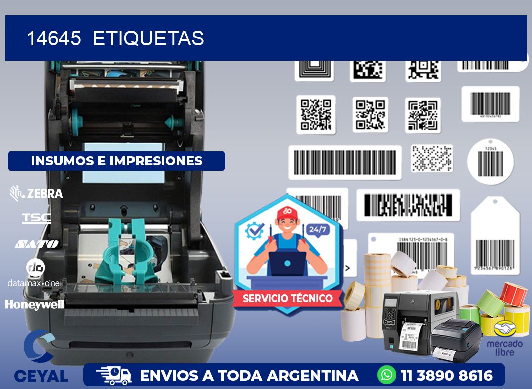 14645  ETIQUETAS